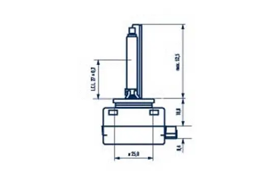 Ampoule, projecteur principal NARVA 840103000