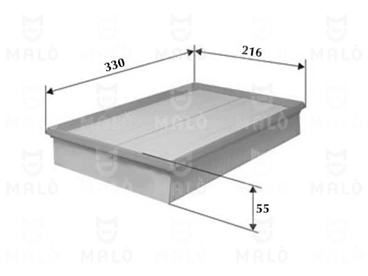 Filtre à air AKRON-MALÒ 1500443