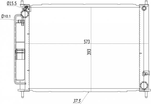 Module de refroidissement HART 627 728