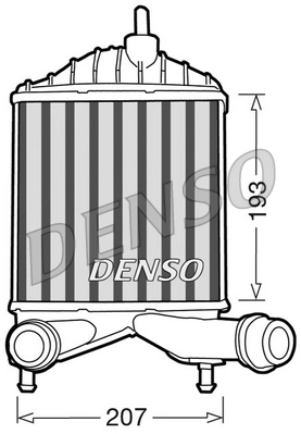 Refroidisseur d'air de suralimentation DENSO DIT09101