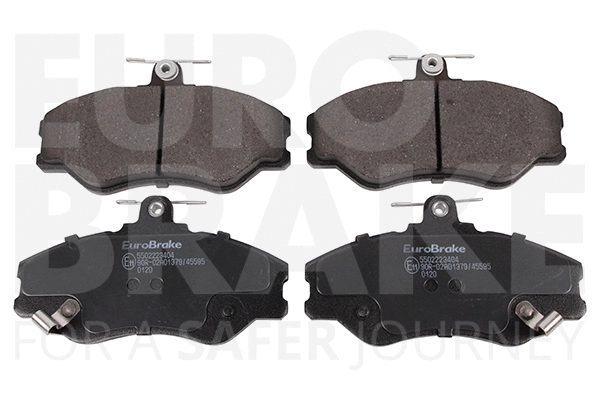 Kit de plaquettes de frein, frein à disque EUROBRAKE 5502223404