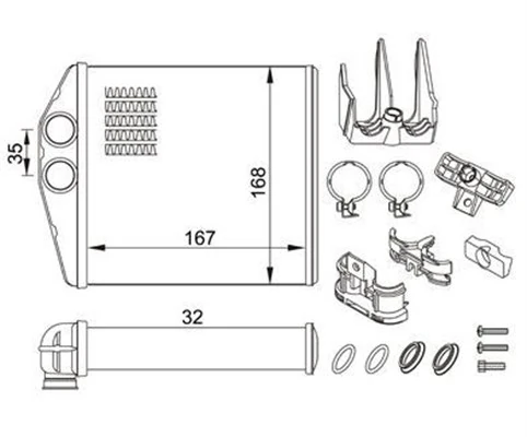 Système de chauffage MAGNETI MARELLI 359000300820