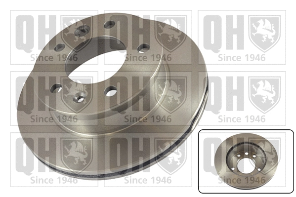 Disque de frein QUINTON HAZELL BDC4544