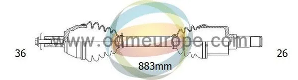 Arbre de transmission 4X4 ESTANFI EST-18-212800