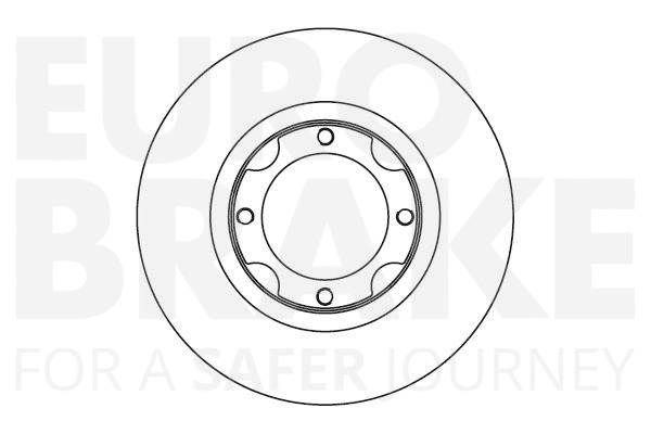 Disque de frein EUROBRAKE 5815204510