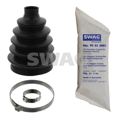 Jeu de joints-soufflets, arbre de commande SWAG 40 93 1688