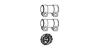 Kit d'assemblage, catalyseur HJS 82 32 6954