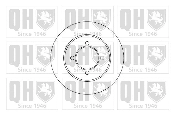 Disque de frein QUINTON HAZELL BDC3362