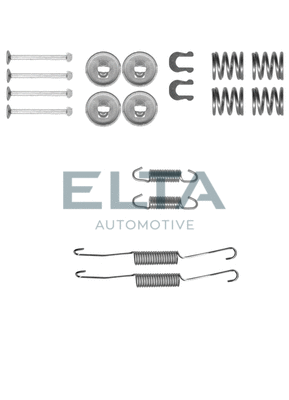 Kit d'accessoires, mâchoire de frein ELTA AUTOMOTIVE EA8109