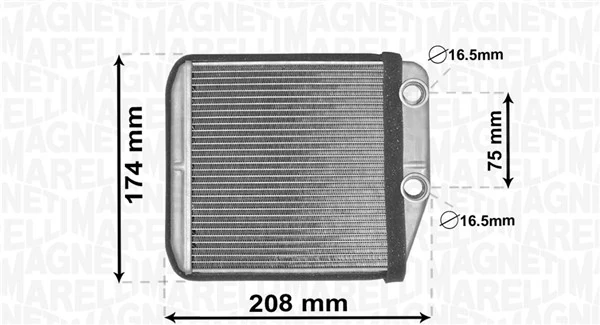 Système de chauffage MAGNETI MARELLI 350218444000
