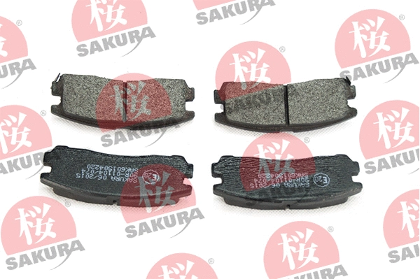 Kit de plaquettes de frein, frein à disque SAKURA 601-50-4220