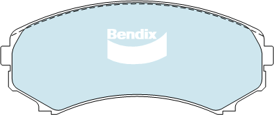 Kit de plaquettes de frein, frein à disque BENDIX-SEA DB1388 4WD