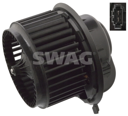 Pulseur d'air habitacle SWAG 30 10 6363