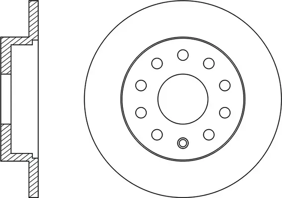 Disque de frein FIT FR0733