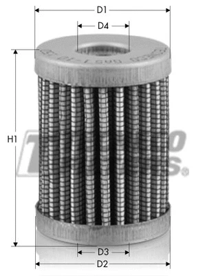 Filtre à carburant TECNECO FILTERS GAS1
