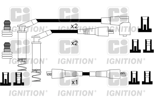 Kit de câbles d'allumage QUINTON HAZELL XC540