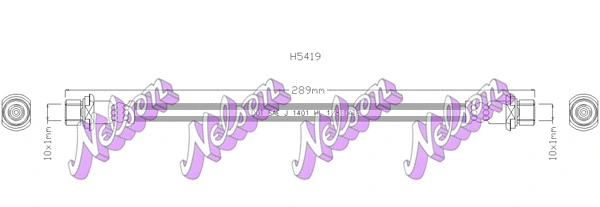 Flexible de frein KAWE H5419