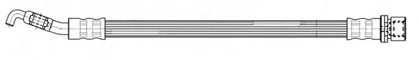 Flexible de frein CEF 512457