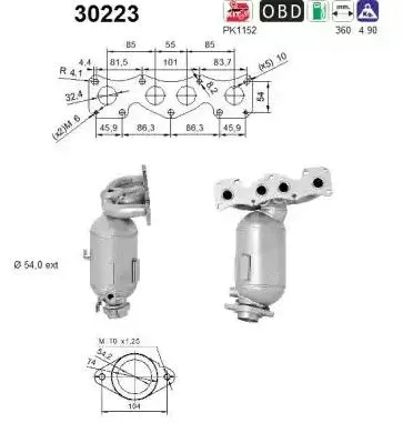 Catalyseur VEGAZ GmbH RK-325