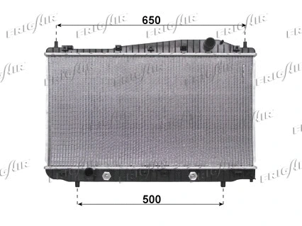 Radiateur, refroidissement du moteur FRIGAIR 0131.3023