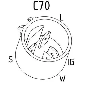 Alternateur CEVAM 9353