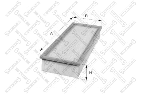 Filtre à air STELLOX 71-00541-SX