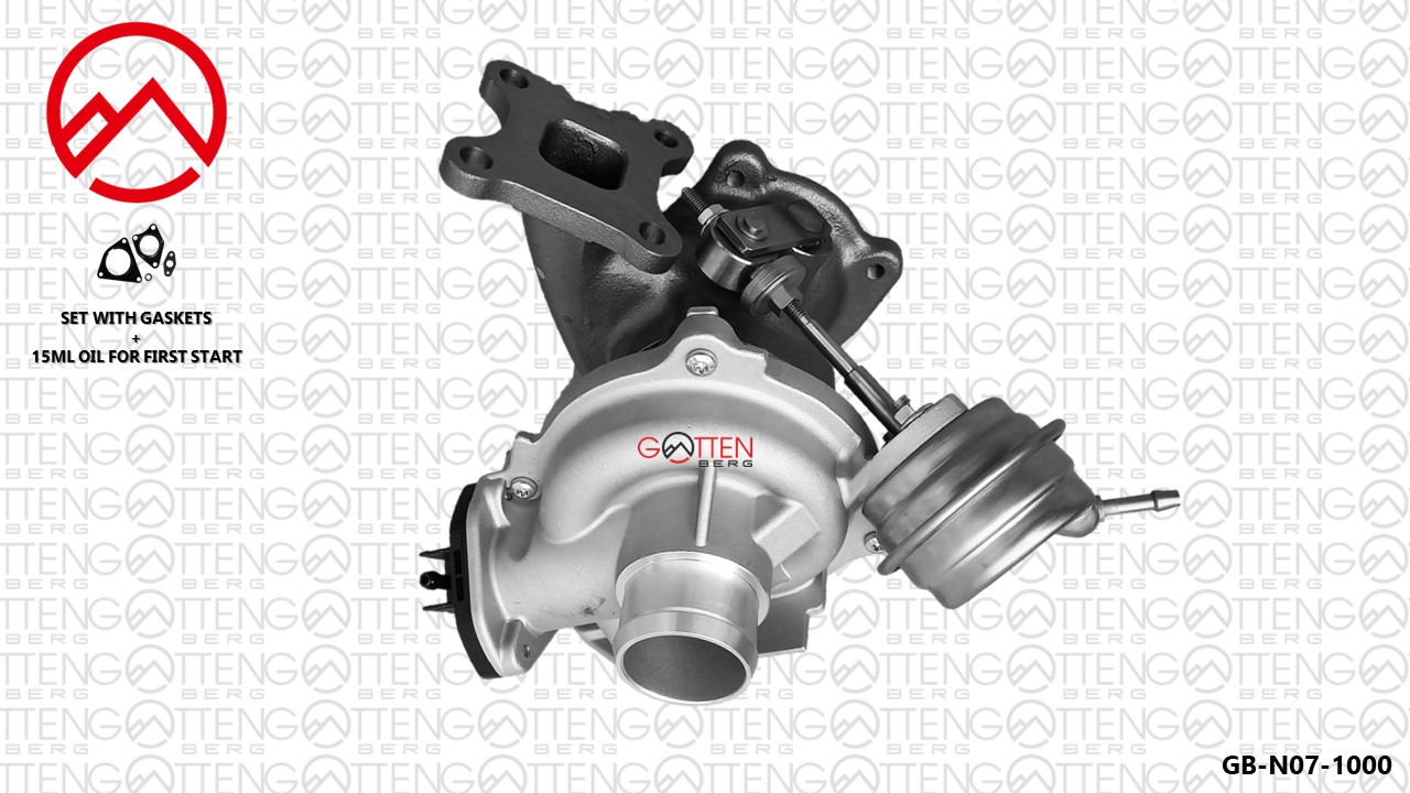Turbocompresseur, suralimentation OES PARTS GB-N07-1000