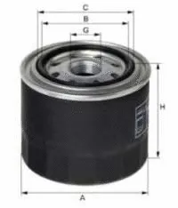 Filtre à huile UNIFLUX FILTERS XO321