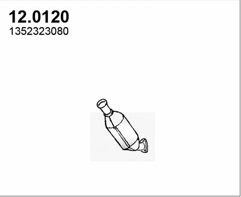 Catalyseur ASSO 12.0120