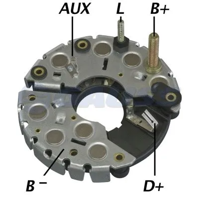 Pont de diodes, alternateur GAUSS GA1710