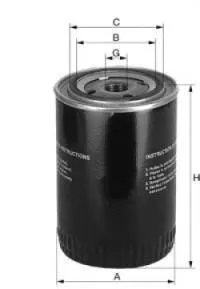 Filtre de liquide de refroidissement UNIFLUX FILTERS XQ3