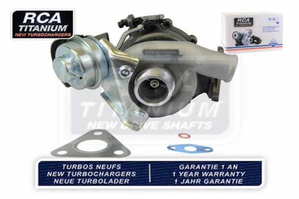 Turbocompresseur, suralimentation RCA FRANCE RCA4913106003X