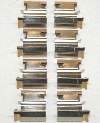 Kit d'accessoires, plaquette de frein à disque National FK3109PK