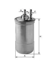 Filtre à carburant UNIFLUX FILTERS XN400