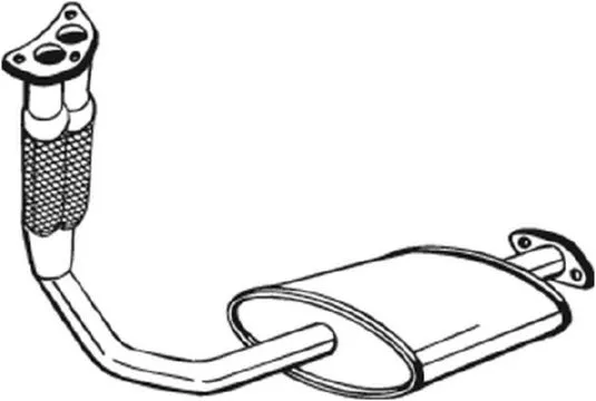 Silencieux avant BOSAL 154-019