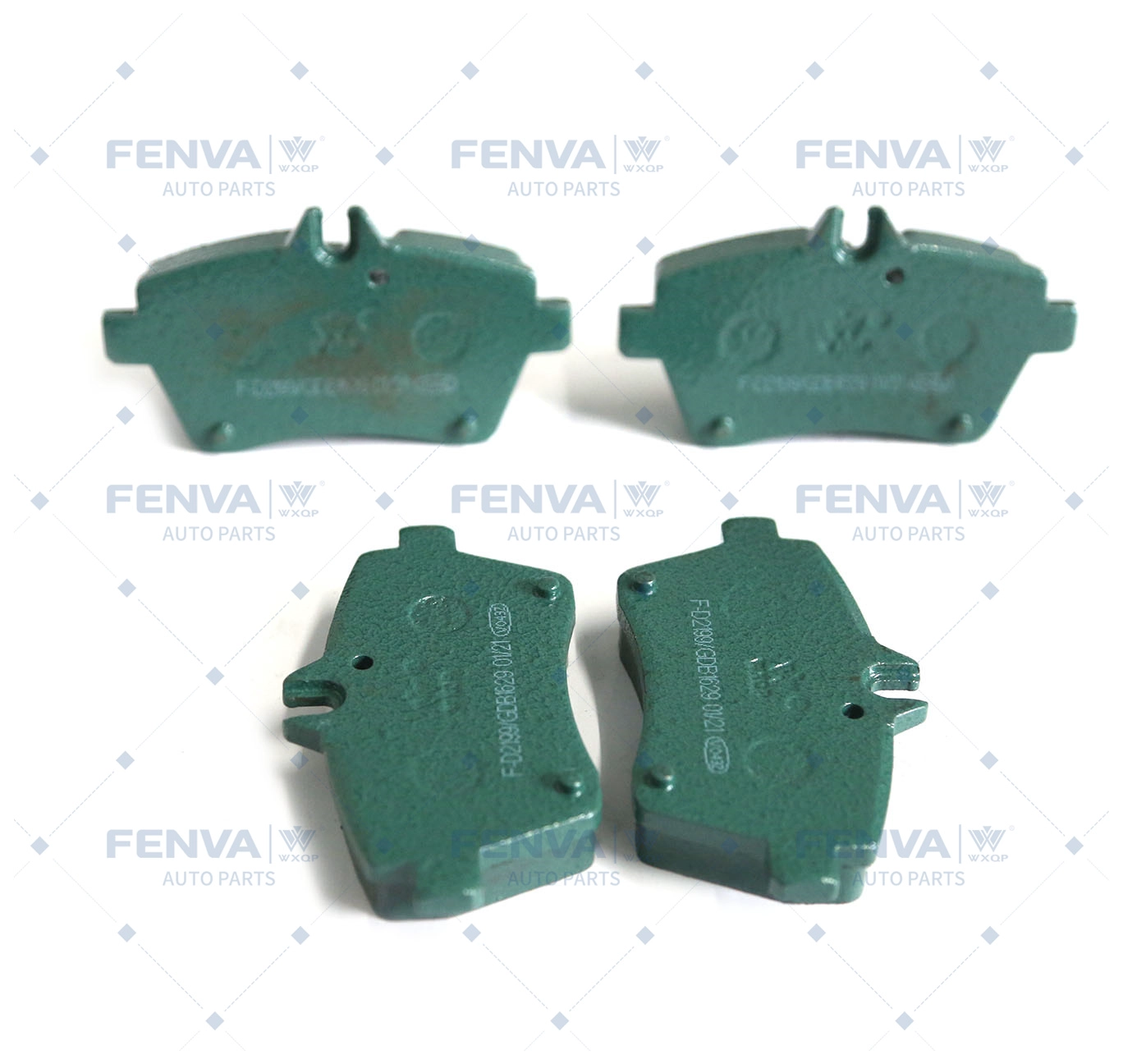 Kit de plaquettes de frein, frein à disque WXQP 140681