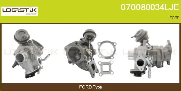 Turbocompresseur, suralimentation LGK 070080034LJE