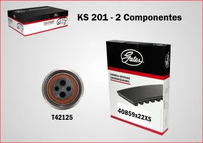 Kit de courroie crantée GATES-BR KS201
