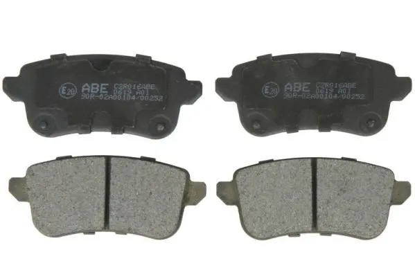 Kit de plaquettes de frein, frein à disque ABE C2R016ABE