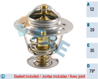 Thermostat, liquide de refroidissement FAE 5307379