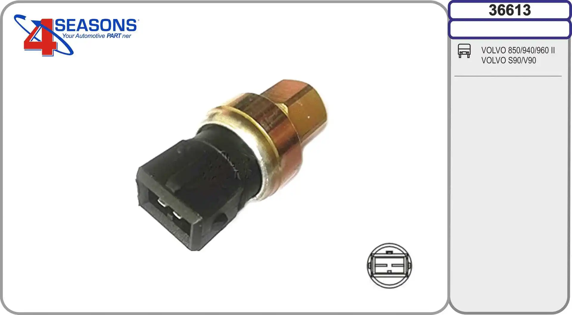 Pressostat, climatisation AHE 36613