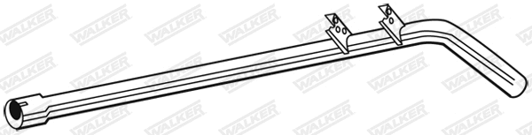 Tuyau d'échappement WALKER 07649