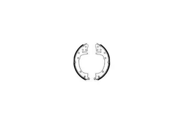 Jeu de mâchoires de frein E.T.F. 09-0247