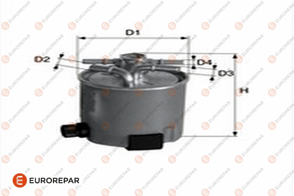 Filtre à carburant EUROREPAR 1682252780