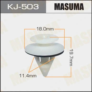 Clip, enjoliveur MASUMA KJ-503