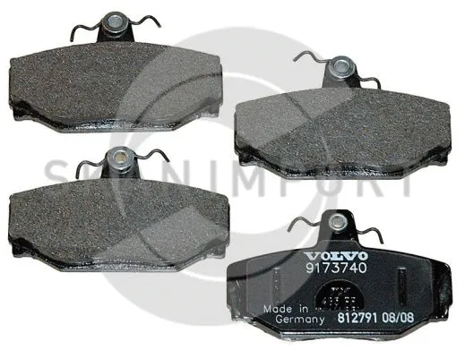 Kit de plaquettes de frein, frein à disque SKANIMPORT BB 2291