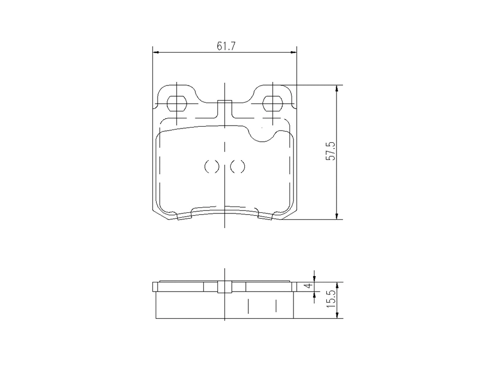 Kit de plaquettes de frein, frein à disque A.Z. Meisterteile AZMT-44-022-1368