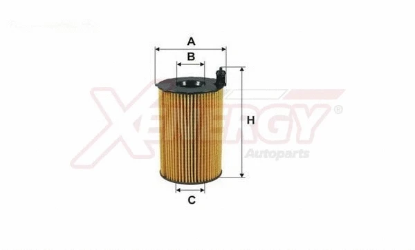 Filtre à huile AP XENERGY X1596507