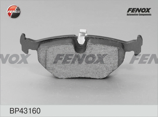 Kit de plaquettes de frein, frein à disque FENOX BP43160