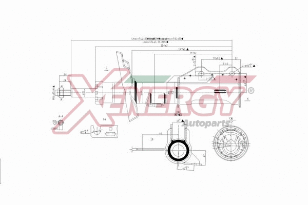 Amortisseur AP XENERGY X372339